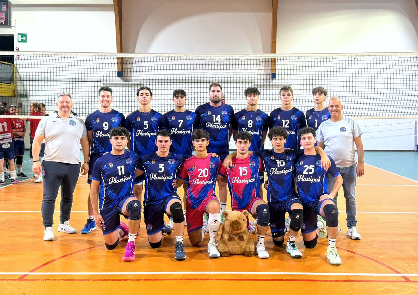 Foto di squadra Serie D Maschile