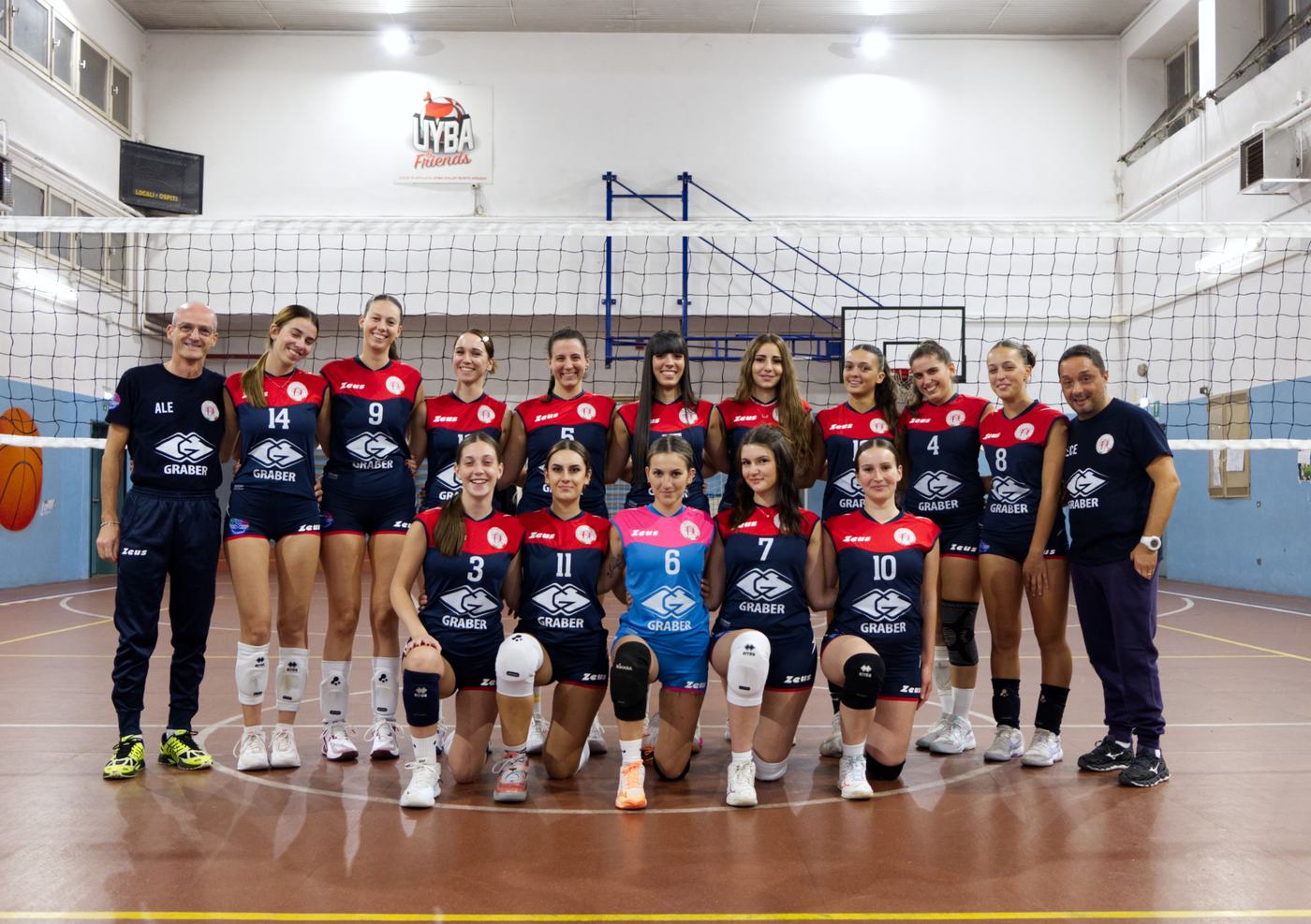Foto di squadra Prima Divisione Femminile