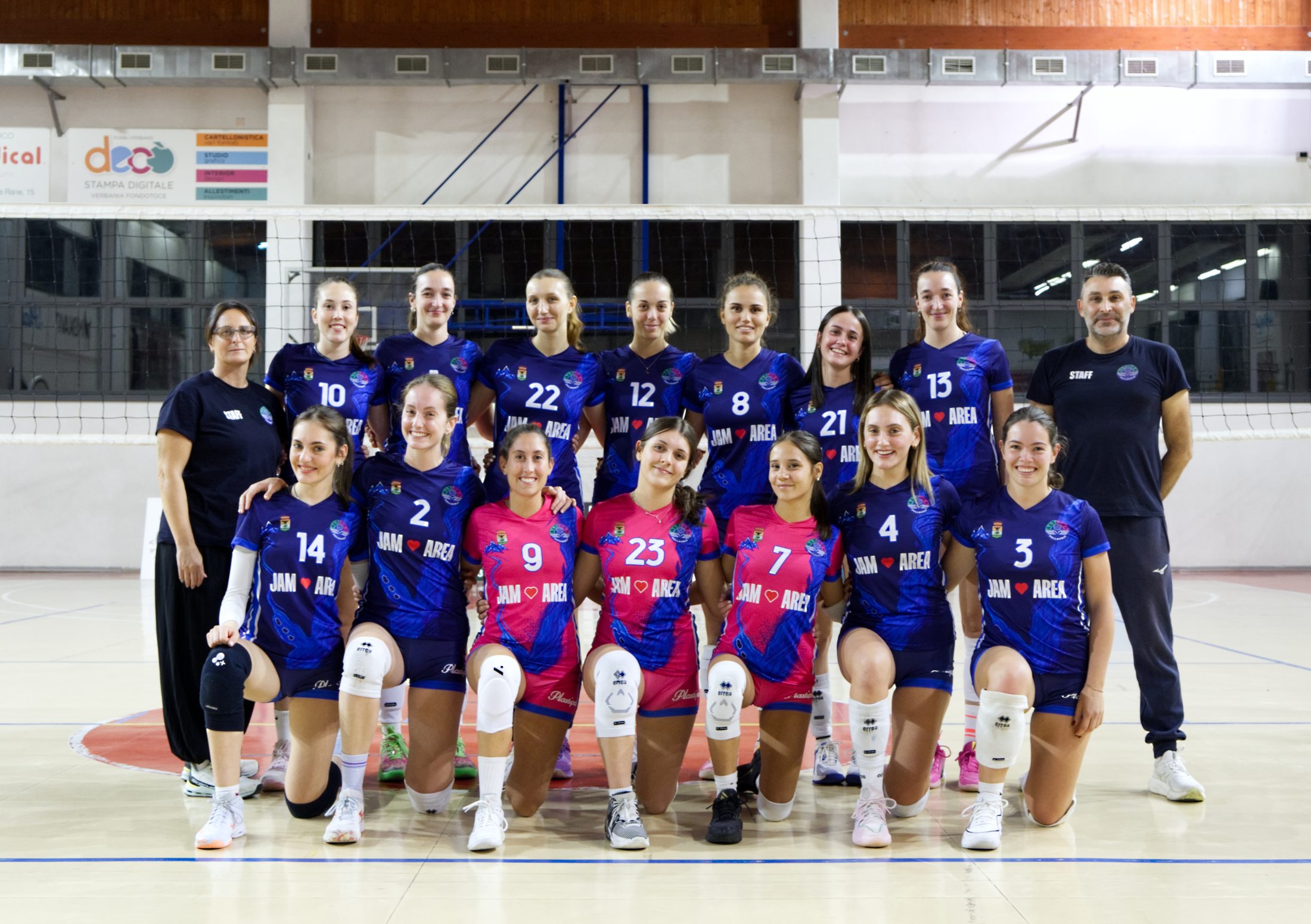 Foto di squadra Serie C Femminile